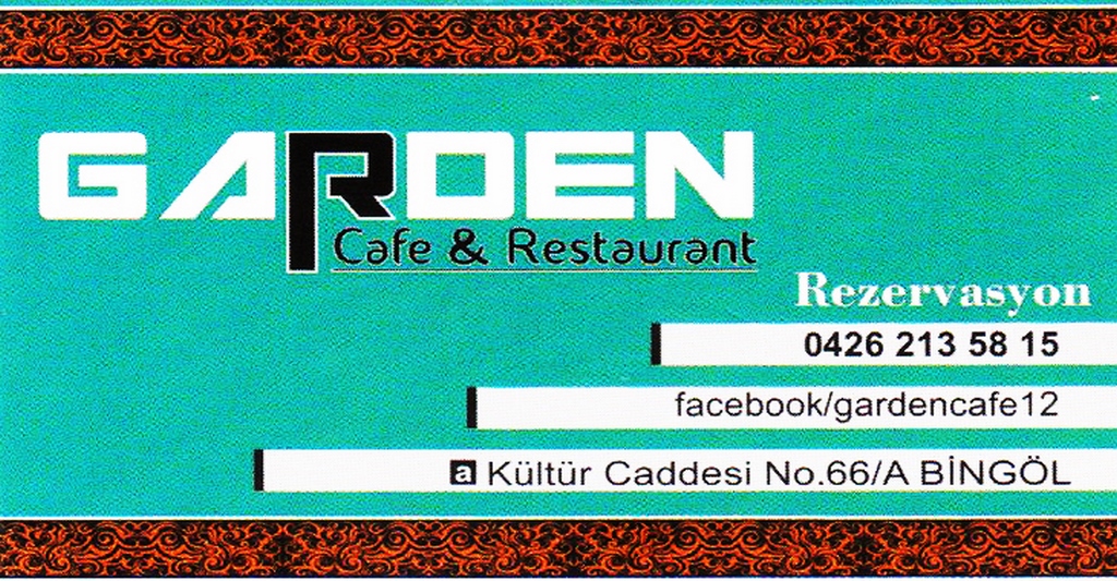 GARDEN CAFE RESTAURANT
